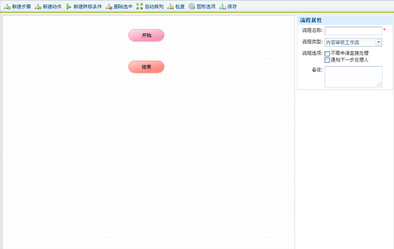 图4：工作流初始界面